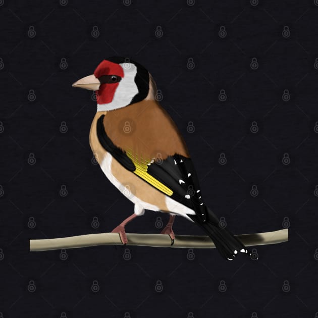 Goldfinch Bird Watching Birding Ornithologist Gift by jzbirds